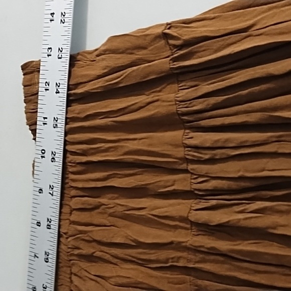 Soft Sueded Fabric Whipstitch Blouse Embroidered Vest Broomstick Skirt 3 Piece - Picture 13 of 16